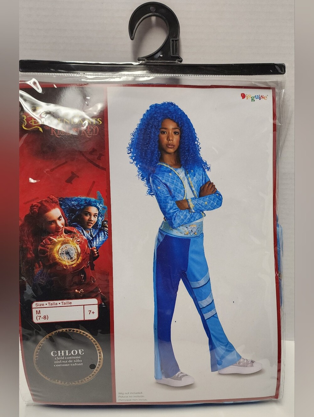 M (8-10) Chloe Blue Halloween Costume Girl Disney Descendants 4 New